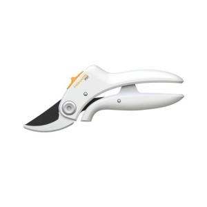 FISKARS białe nożyczki PowerLever™ z podwójnym ostrzem P57, 1026916