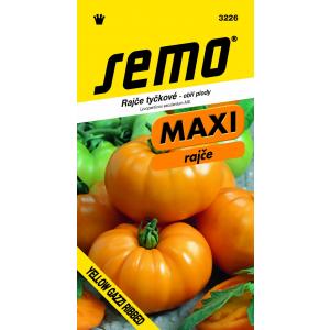 Kij pomidorowy - żółty Gazzi Ribbed 30s - seria MAXI